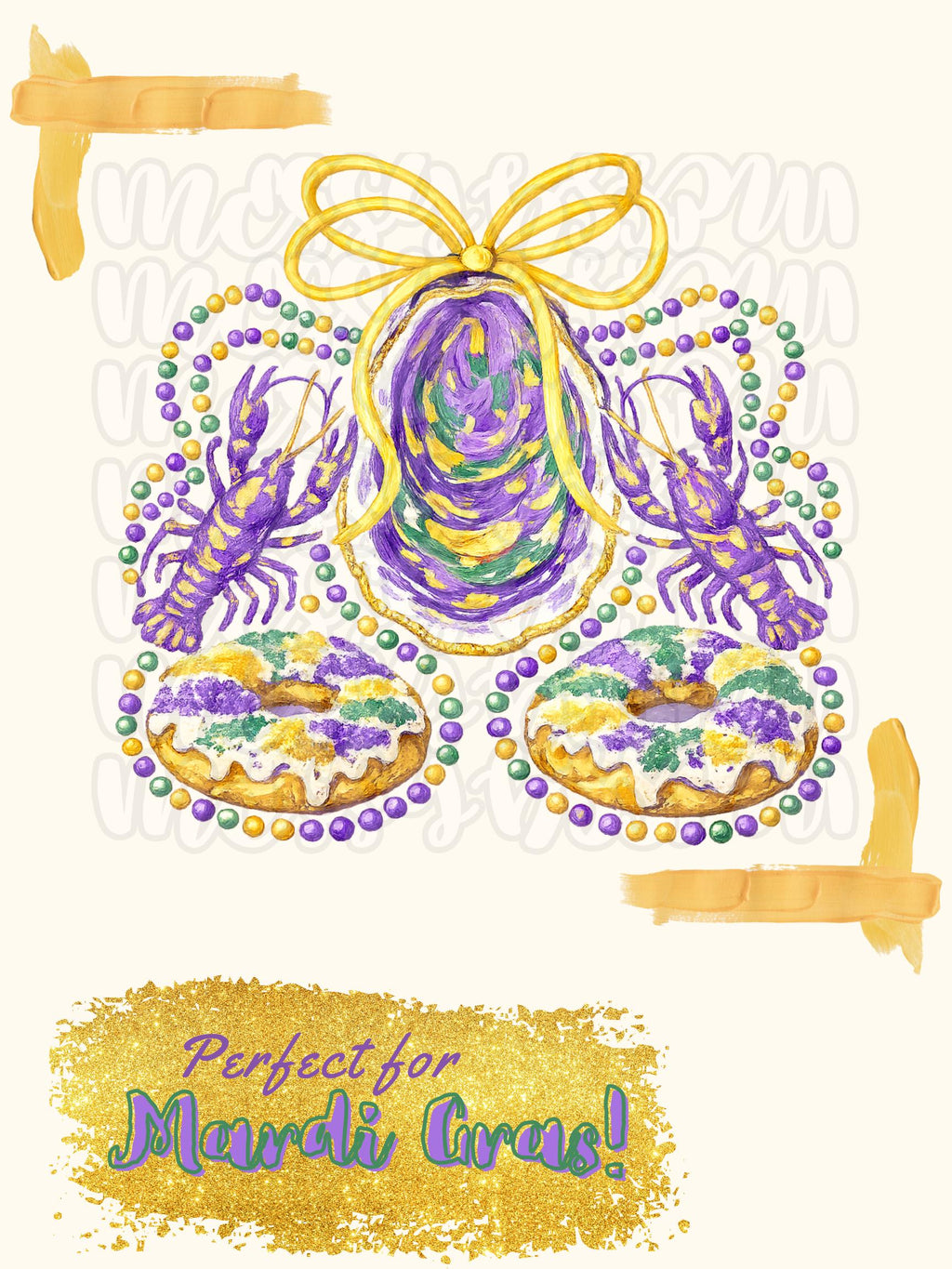 Mardi Gras PNG Bundle - Digital Download