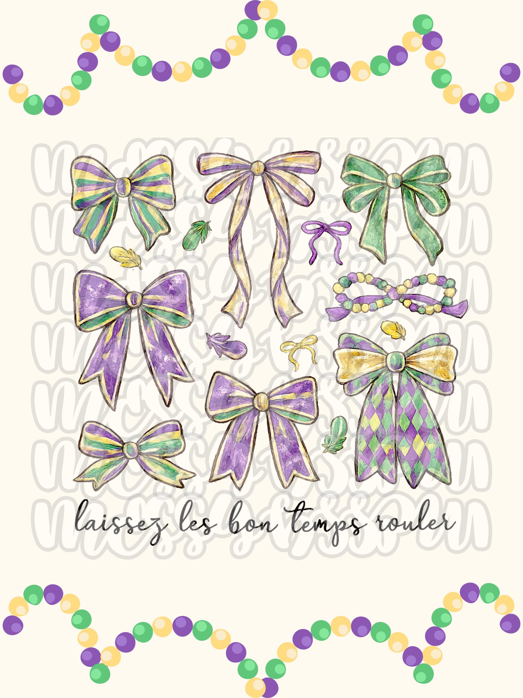 Mardi Gras PNG Bundle - Digital Download