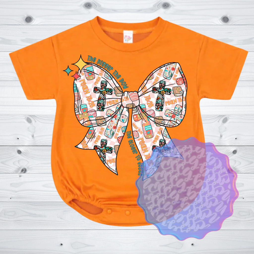 The Bigger the Bow Bubble & Tee ✨