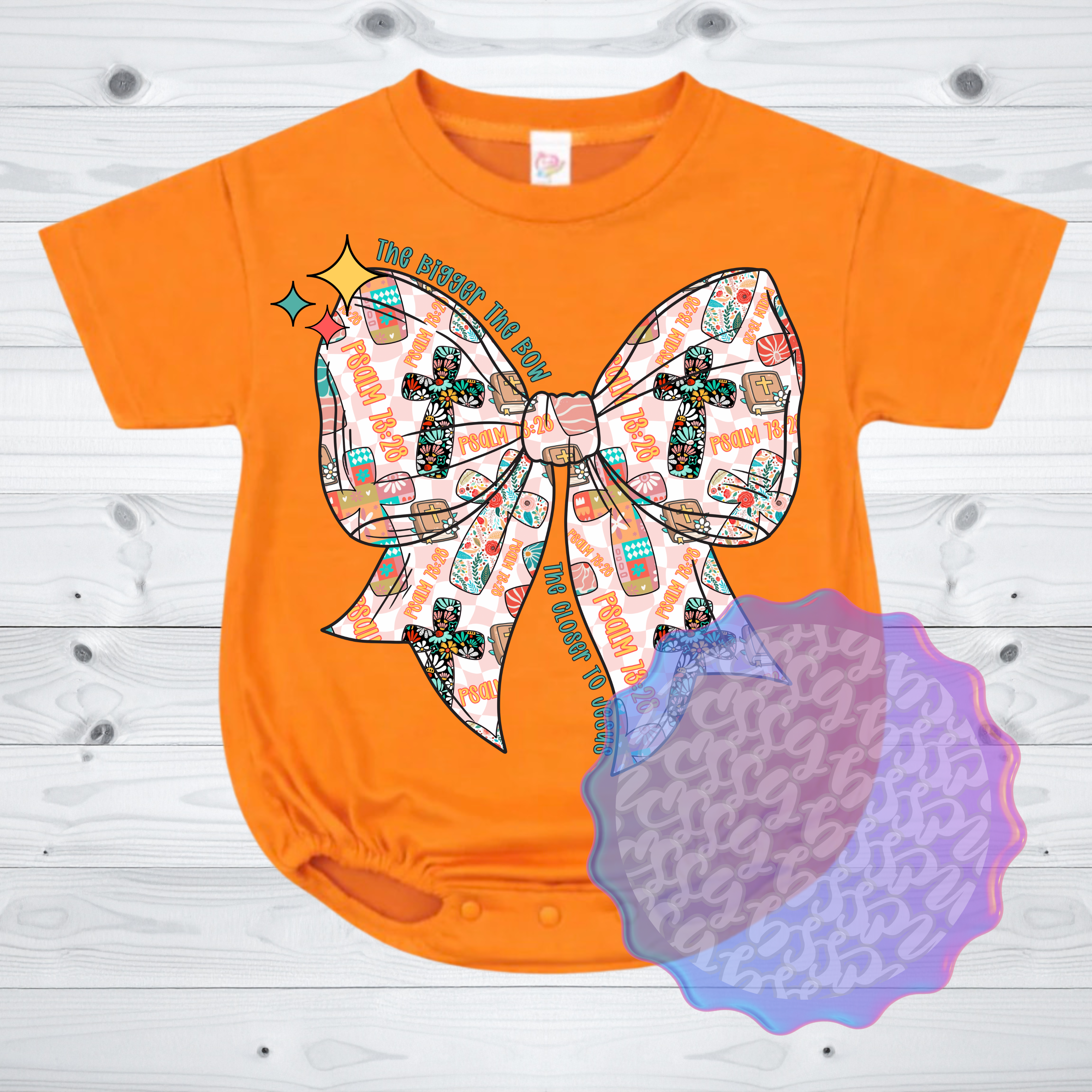 The Bigger the Bow Bubble & Tee ✨