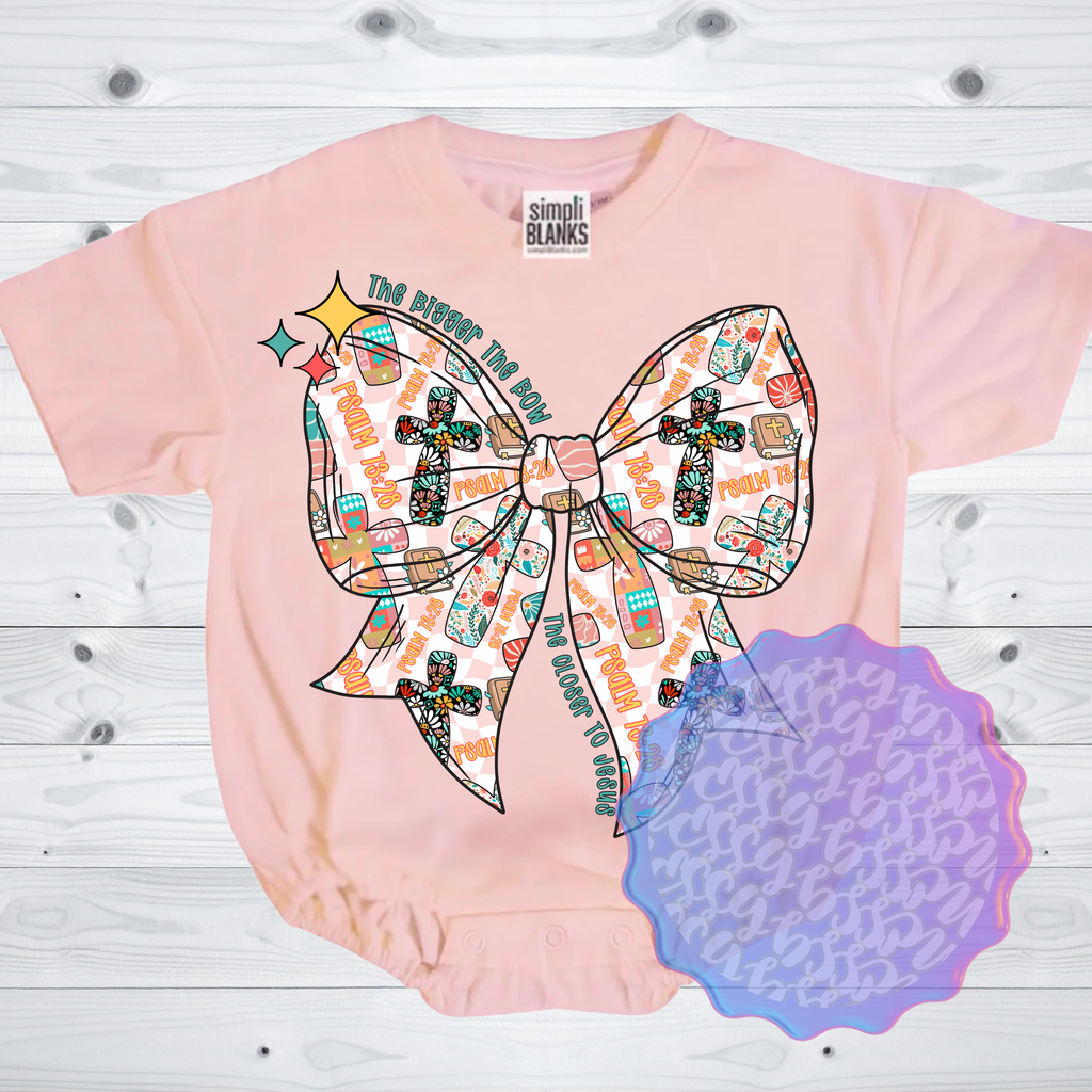 The Bigger the Bow Bubble & Tee ✨